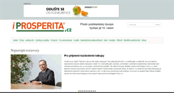 Desktop Screenshot of iprosperita.cz